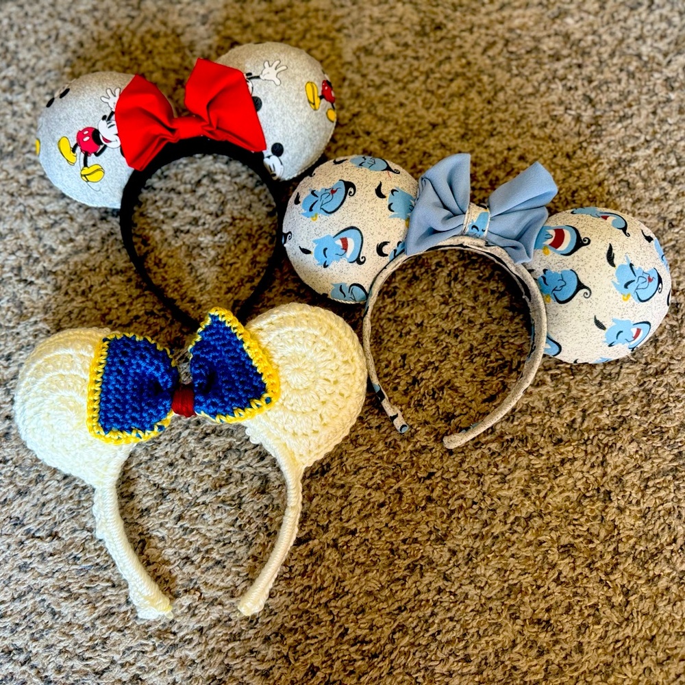 Bundle of Handmade Disney Headbands ♥️🖤